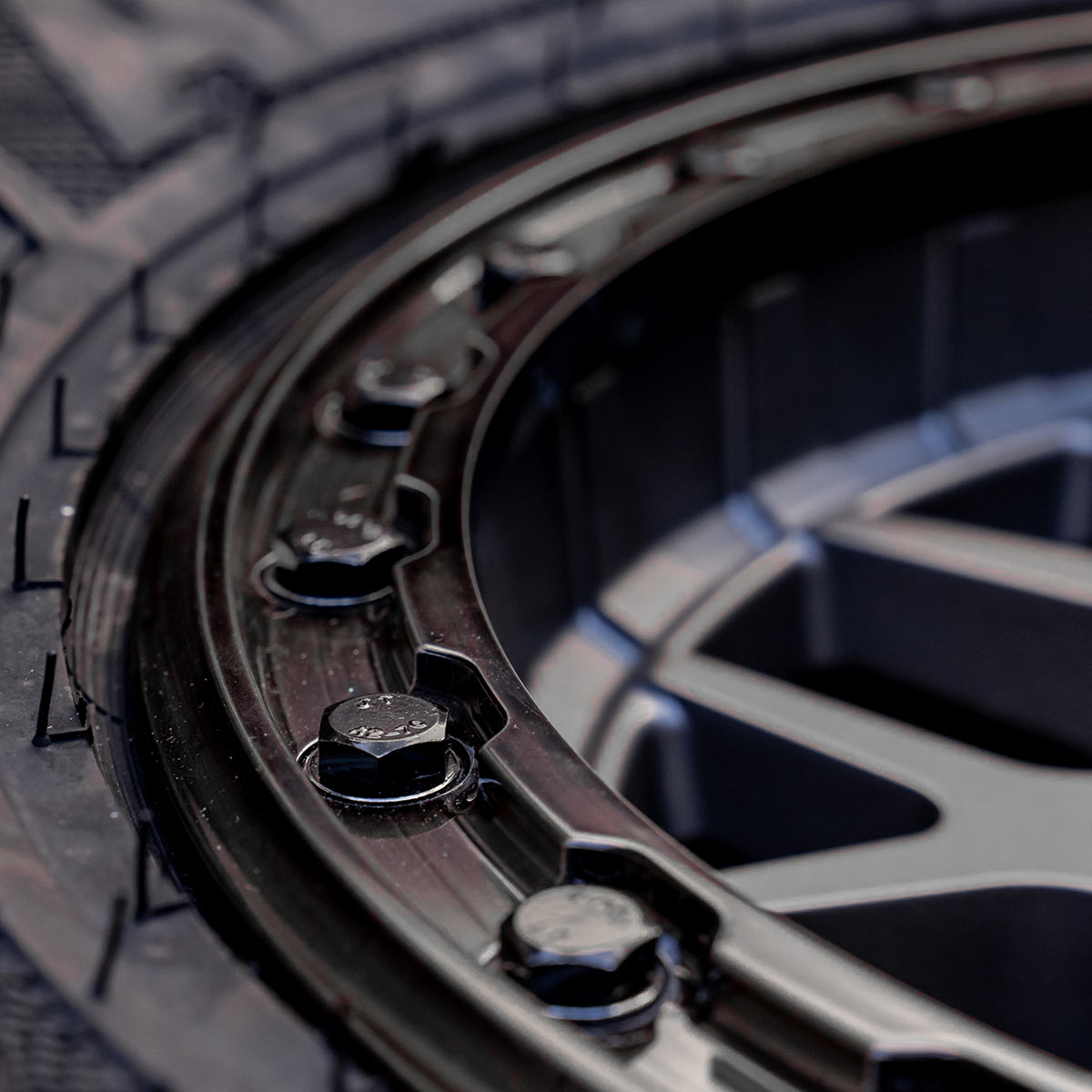 V07 Satin Black UTV Beadlock - Valor Offroad