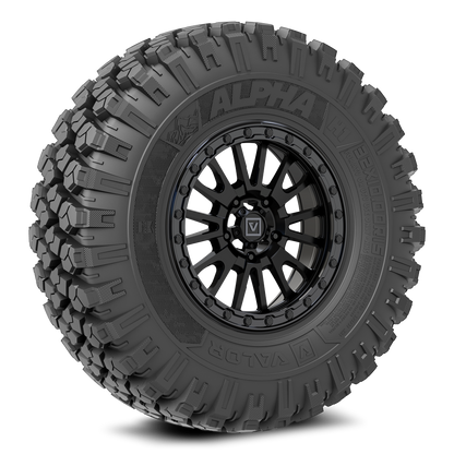 Alpha on 15x7 V16 SB UTV Wheel and Tire Kit
