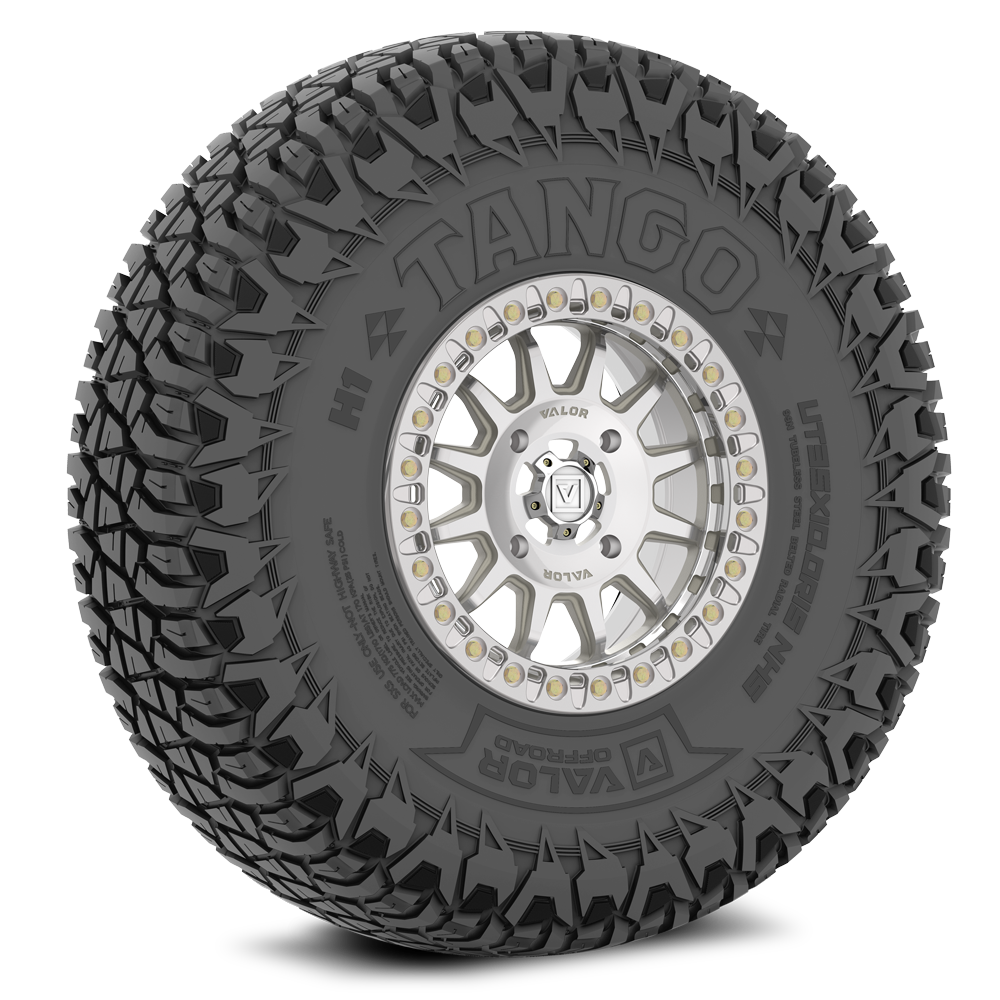 Tango on 15x7 V09 RM UTV Wheel and Tire Kit