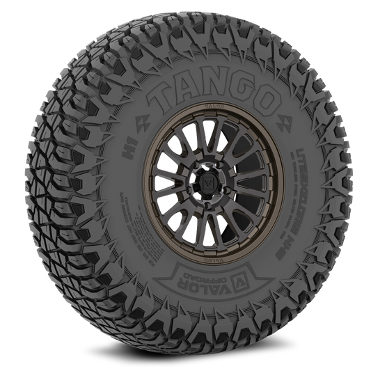 Tango on 15x7 V14 RB UTV Wheel and Tire Kit