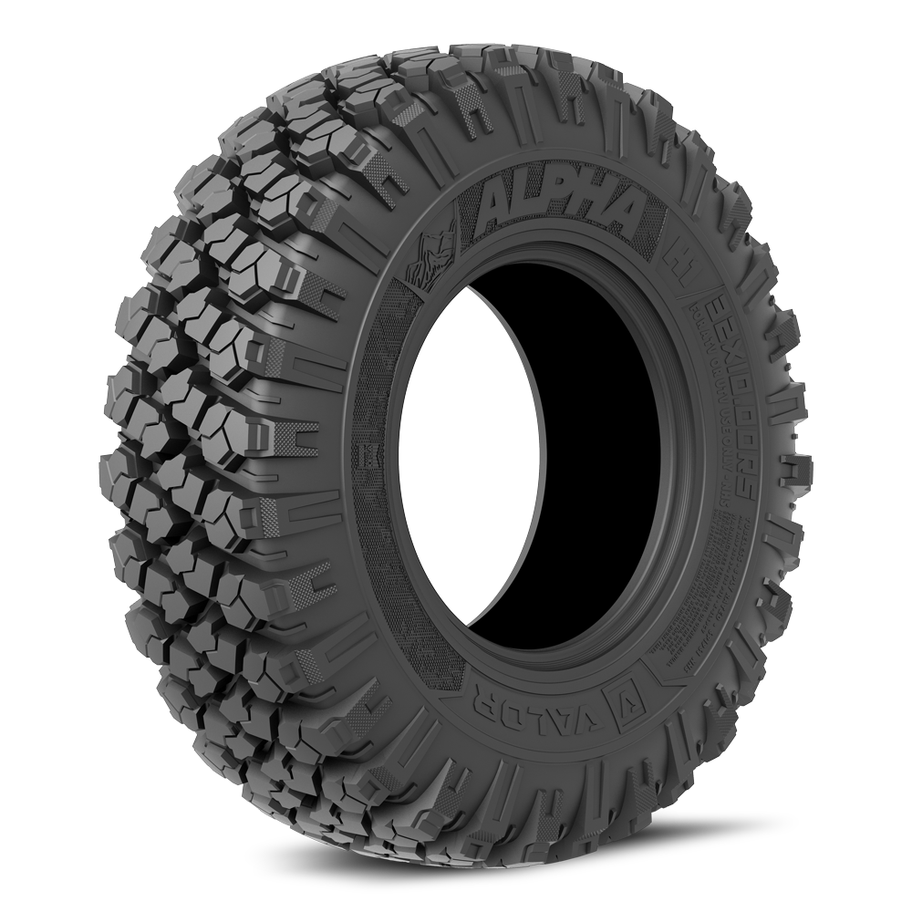 Alpha UTV Tire - Angle 4 - Valor Offroad
