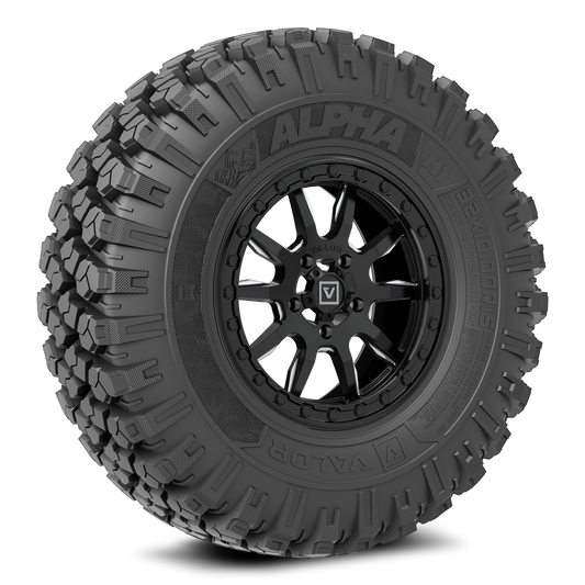 Alpha on 15x7 V15 SB UTV Wheel and Tire Kit