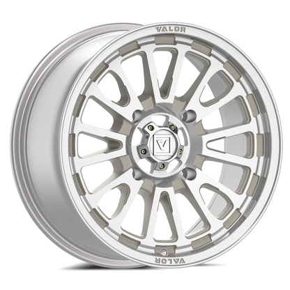 V14 Raw Machined UTV Wheel - Valor Offroad