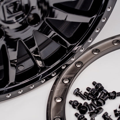 V06 Gloss Black UTV Beadlock - Valor Offroad