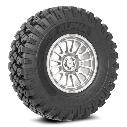 Alpha on 15x7 V14 RM UTV Wheel and Tire Kit